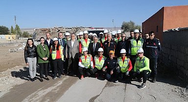 Kayseri Büyükşehir Kentsel Arama Kurtarma'dan tatbikat