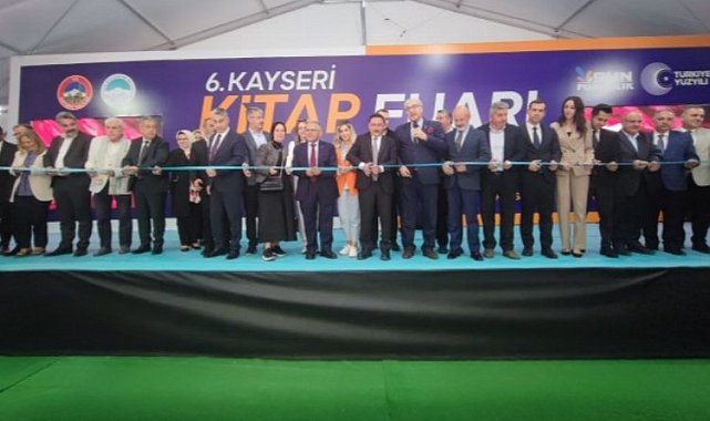 Kayseri Kitap Fuarı açıldı