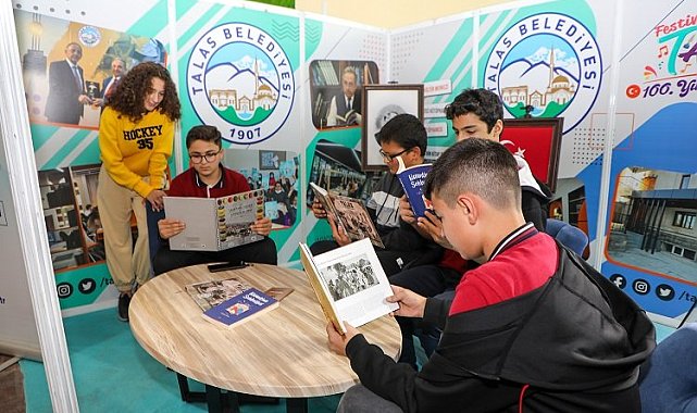 Kayseri Kitap Fuarı'na Talas imzası