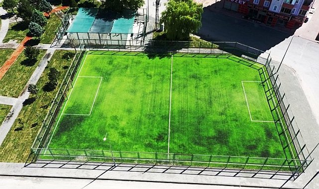 Kayseri Kocasinan parkları yeniliyor