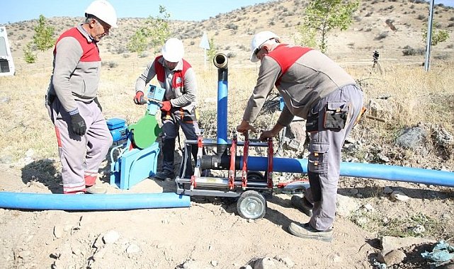 Kayseri Melikgazi'de tarımsal sulamayla yüksek su verimi