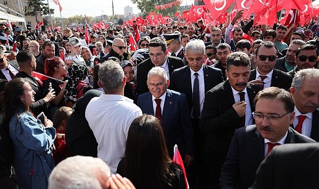 Kayseri'de 29 Ekim coşkusu
