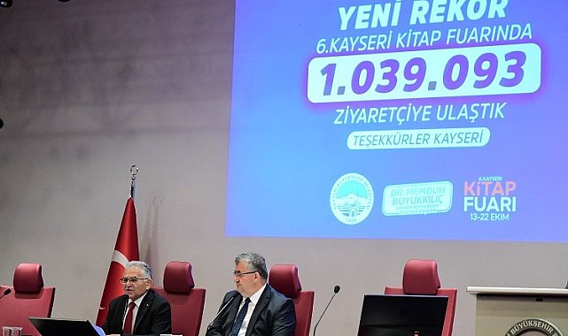 Kayseri'nin Kitap Fuarı gururu