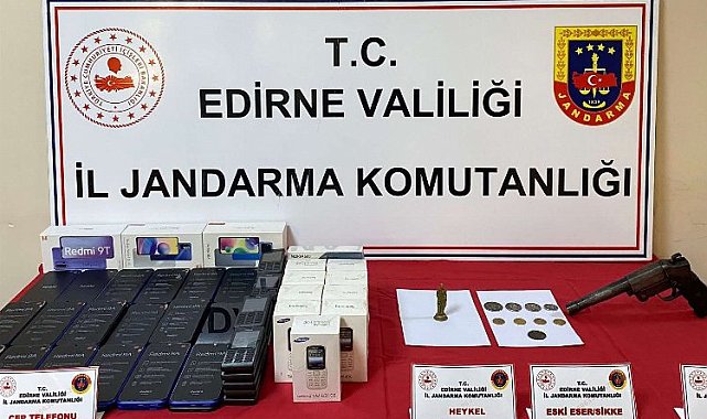 Keşan'da kaçakçılık operasyonu