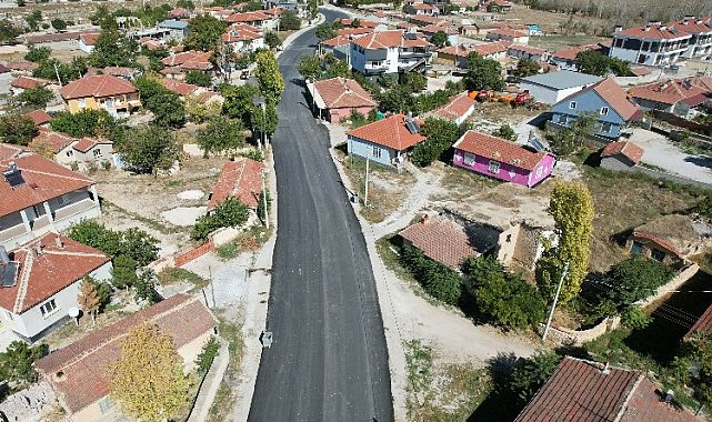 Konya Çeltik'e sıcak asfalt mesaisi