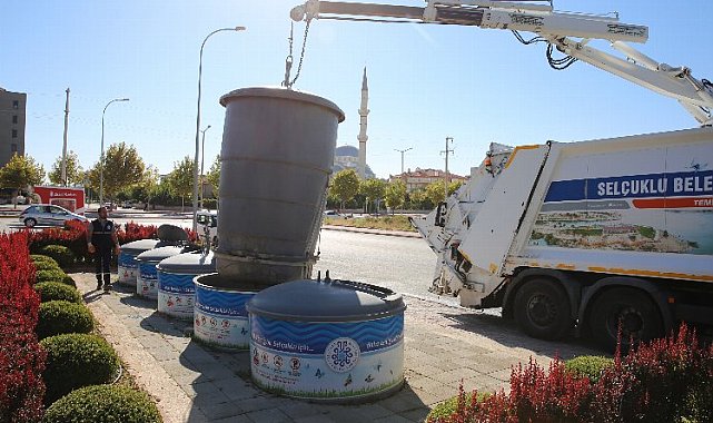 Konya Selçuklu'da akıllı atık sistemi yaygınlaşıyor