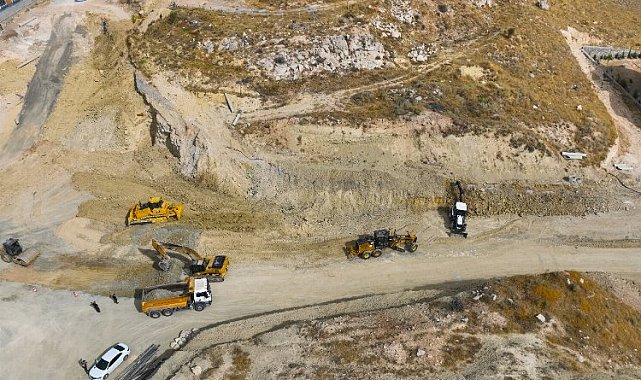 Malatya'da Venk yolları genişletiliyor