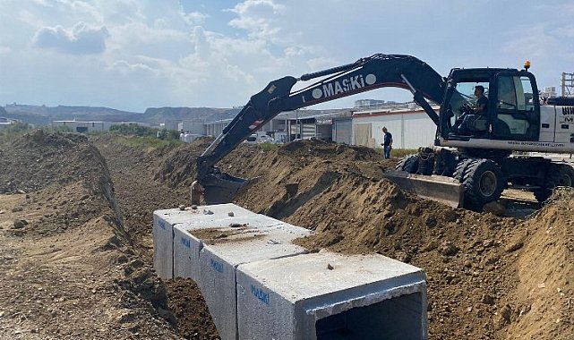 Manisa Turgutlu'da menfez çalışmasına teşekkür