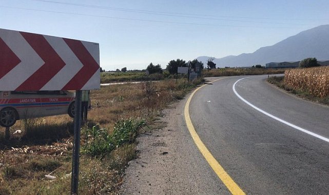 Manisa yollarına 'çizgili' güvenlik