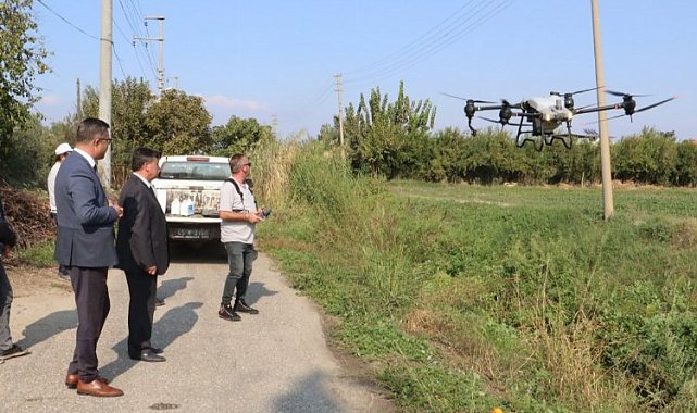 Manisa'da haşere ile mücadelede teknolojik hamle