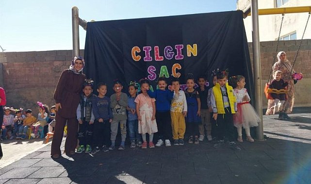 Mardin'de anaokulunda 'Çılgın saç partisi'