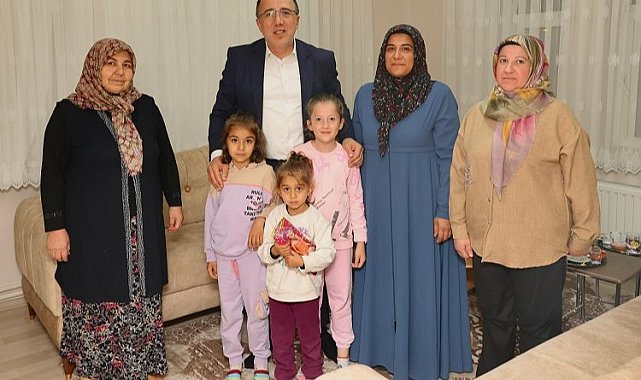 Mehmet Savran'dan şehit ailelerine ziyaret