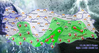 Meteoroloji'den güney ve güneydoğu illerine 'kuvvetli' uyarı!