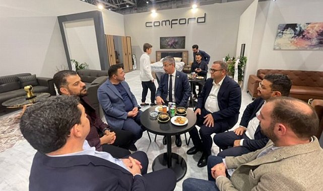 Milletvekili Şaban Çopuroğlu ANAMOB Fuarı'nı gezdi