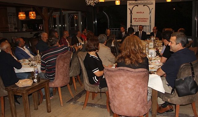Muğla'da 'Hür Düşünce' toplantısı