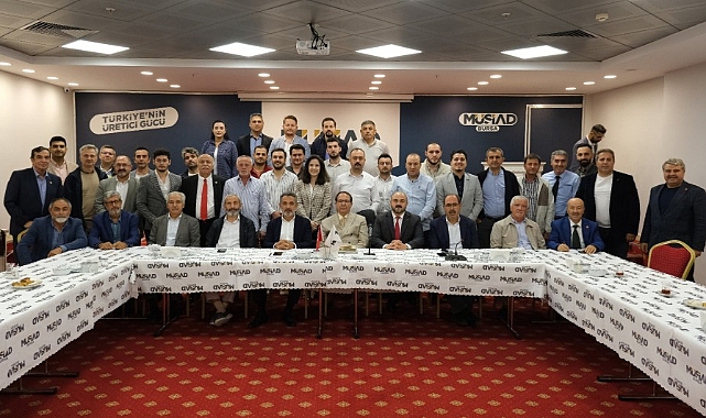 MÜSİAD Bursa'da makine sektörü için yol haritası çizildi