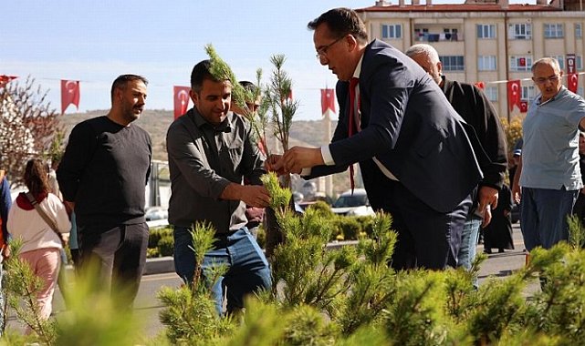 Nevşehir'de 100'üncü yıla özel 100 bin fidan