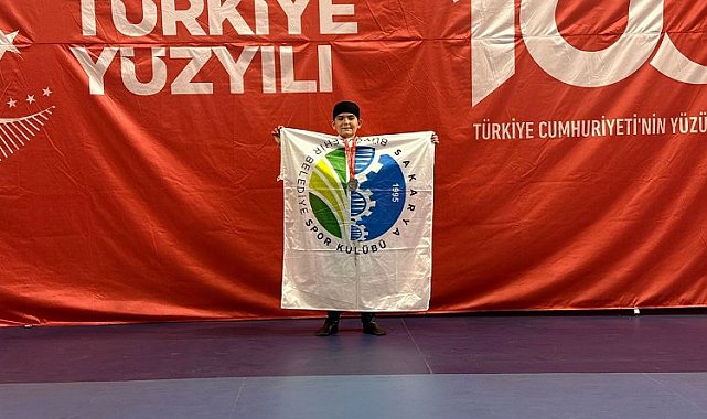 Sakarya'nın minik sporcusundan derece geldi
