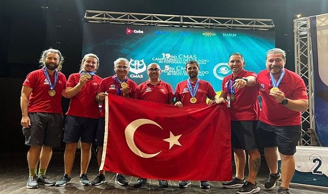 Su altında dünya şampiyonu Eskişehir'den