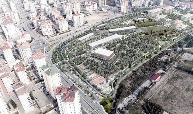 Talas Millet Bahçesi hızla ilerliyor