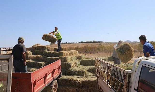 Üreticilere balya balya destek