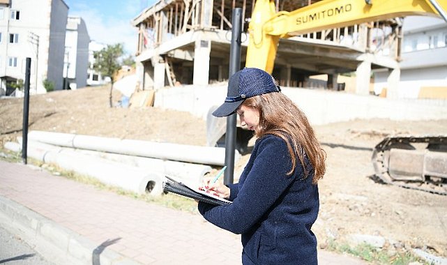 Zabıtadan inşaatlarda kum denetimi