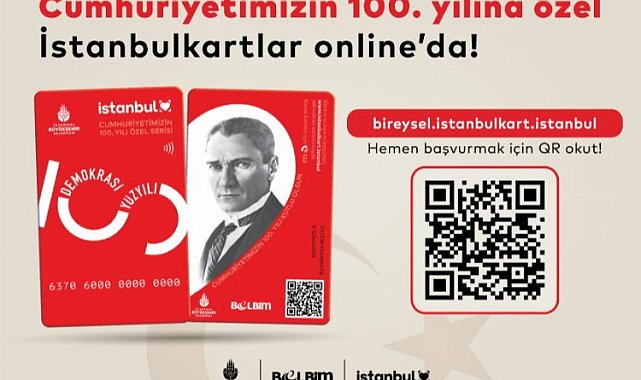 100'üncü yıla özel İstanbulkart