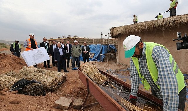 '14 Ev ve Asurlu Tüccarlar Mahallesi Projesi' tam gaz