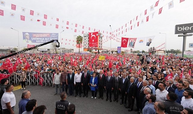 Adana'da Şakirpaşa Alt Geçidi'e muhteşem açılış