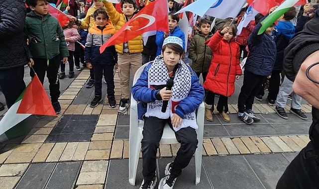 AGD Kayseri gençliği Filistin için meydanda