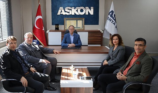 ASKON, İngiltere/Manchester temsilcisini ağırladı