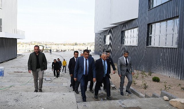 Başkan Gürkan'dan Orduzu Spor Kompleksi'ne yakın mercek
