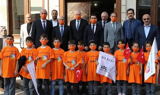 Bayburt'ta 'turuncu' farkındalık