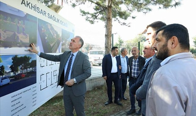 Bursa İnegöl'de Akhisar Sağlık Ocağı'na temel