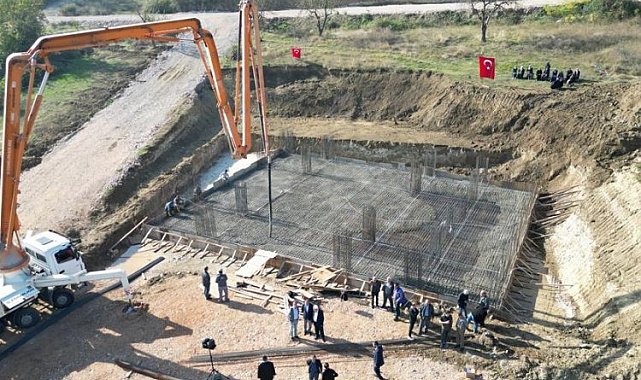 Bursa İnegöl'de Yeniceköy Hz. Ali Camisi'ne temel