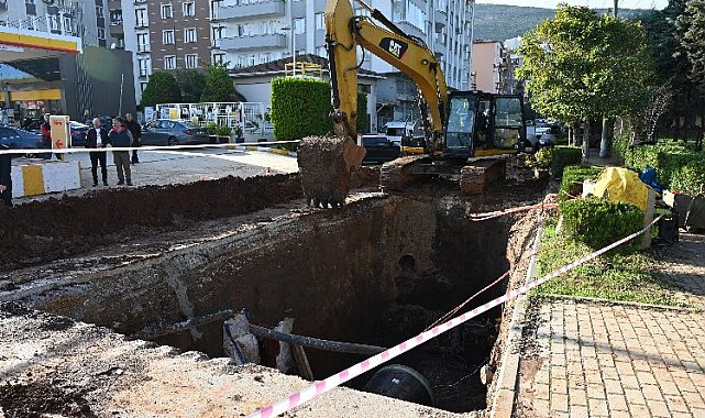 Bursa Orhangazi'de altyapı yatırımlarına tam gaz