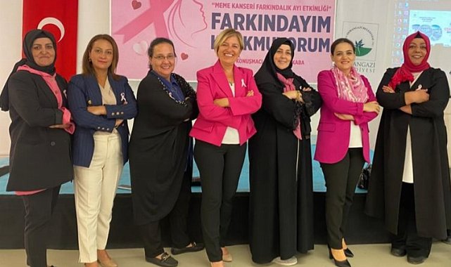 Bursa Osmangazili kadınlardan 'farkındalık' buluşması