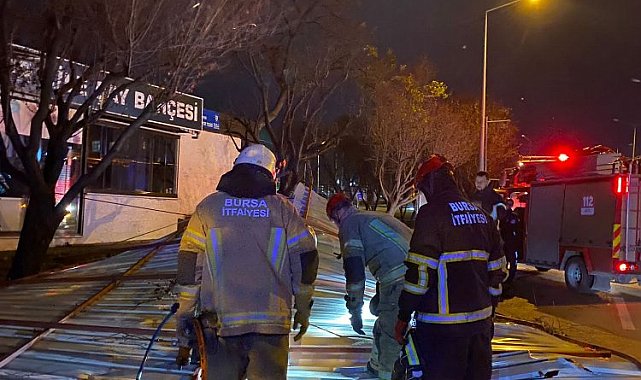 Bursa sabaha kadar 607 olaya müdahale etti