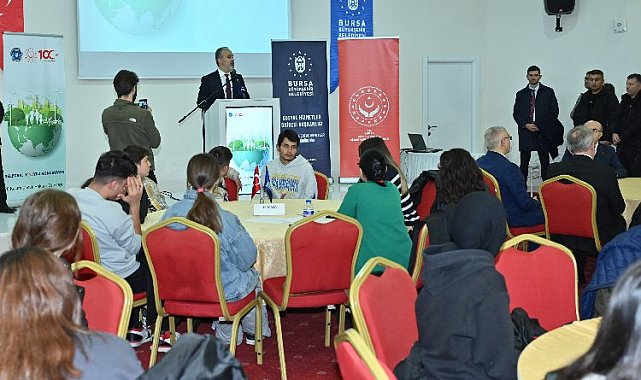 Bursa'da söz geleceğin teminatı olan çocuklarda