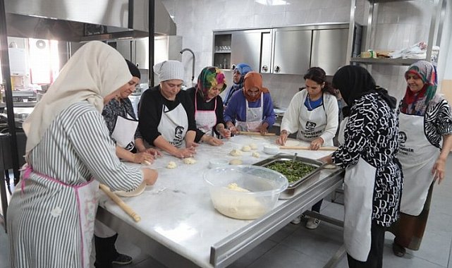 Denizli Büyükşehir'den pide yapım kursu