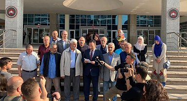 Edirne'de Saadet Partisi'nden Netanyahu'na suç duyurusu