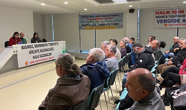 EMEP Bursa İl Başkanı Berkay Akkuş oldu