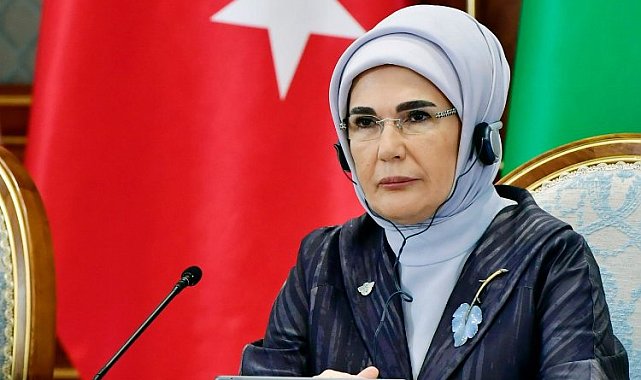 Emine Erdoğan'dan dünyaya çağrı... 'Filistin için tek yürek' toplantısı