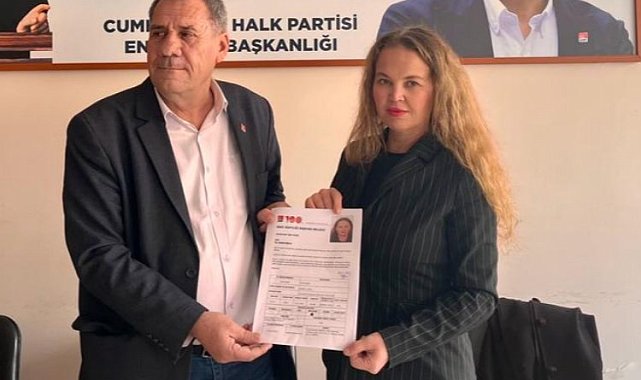 Enez'de CHP'den kadın aday adayı