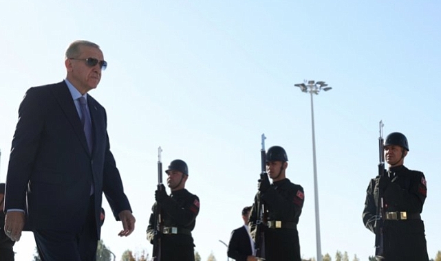 Erdoğan, Özbekistan'a gitti