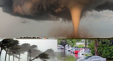 Fırtına ve sel uyarısı
