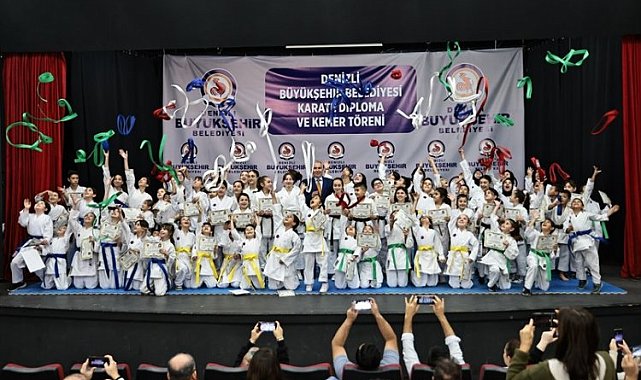 Geleceğin sporcuları Denizli Büyükşehir ile yetişiyor