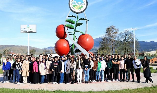 Geleceğin tarım öncüleri Sakarya'dan ilham aldı