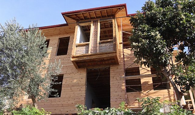 Hulusi Kentmen Sanat ve Barış Evi Projesi hızla ilerliyor