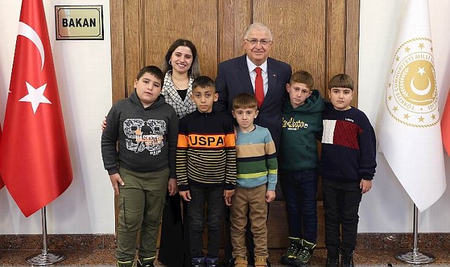 Iğdırlı çocuklardan MSB'ye ziyaret
